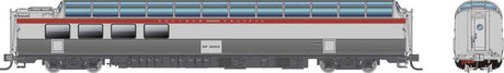 SP 3/4 Dome Lounge Fluted Sides - Ready to Run -- Southern Pacific #3606 (silver, red)
