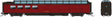 SP 3/4 Dome Lounge Smooth Sides - Ready to Run -- Canadian Pacific #3605 Selkirk (maroon, black)