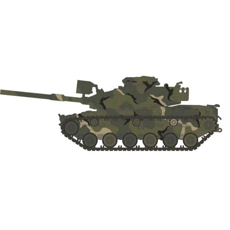 M60A1 Tank - Assembled -- MERDC Summer (green camouflage)