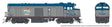 Amtrak NPCU Cabbage Cab Car - Sound and DCC -- Amtrak #90214 (Phase V Downeaaster Scheme, silver, blue)