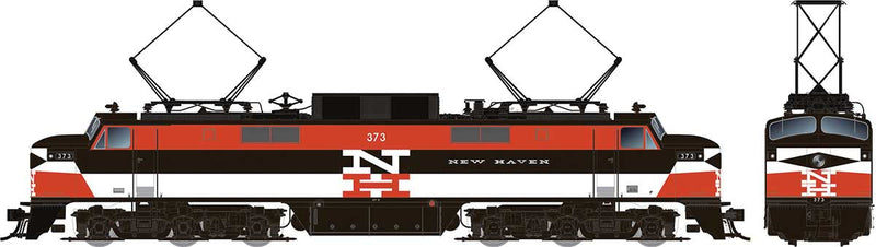 EP-5 "Jet" Electric - Sound & DCC -- New Haven 373 (As-Delivered Scheme with Vents, red, black, white)