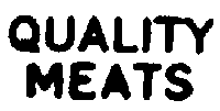 Sign sgl Quality meats s