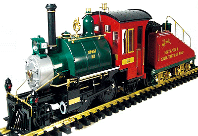 Steam Rogers 2-4-2 Powered -- Christmas