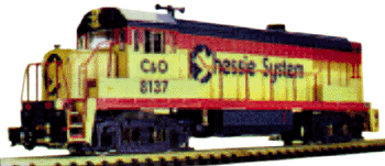 Diesel GE U25B Powered -- Chessie