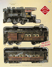 Steam Passenger Starter Set w/0-4-0 Loco w/Radio Control -- Pennsylvania Railroad