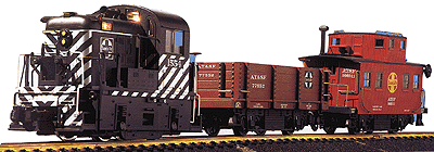 Train Set Diesel Freight Lil' Critter Starter Set w/Radio Control -- Santa Fe