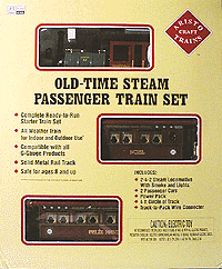 Train Set Steam Passenger -- Rogers Christmas