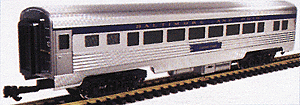 Streamline Passenger Coach -- Baltimore & Ohio