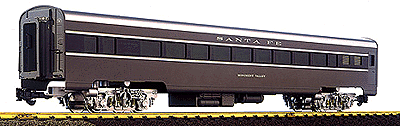 Streamlined Coach - Smoothside -- Atchison, Topeka & Santa Fe