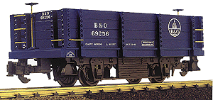 20' 2-Axle "Shortie" Gondola -- Baltimore & Ohio