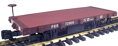 20' 2-Axle "Shortie" Flatcar -- Pennsylvania Railroad