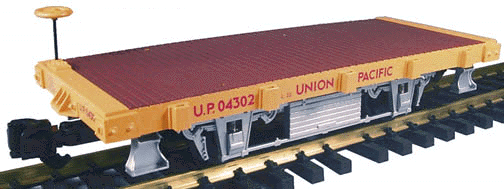 20' 2-Axle "Shortie" Flatcar -- Union Pacific
