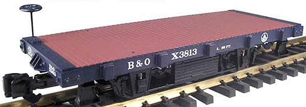 20' 2-Axle "Shortie" Flatcar -- Baltimore & Ohio