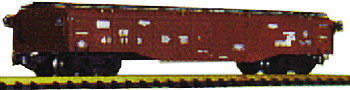 40' Covered Drop End Gondola -- Conrail