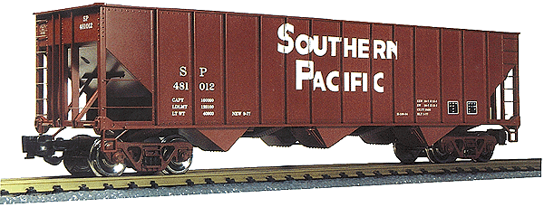 3-Bay 100-Ton Coal Hopper -- Southern Pacific