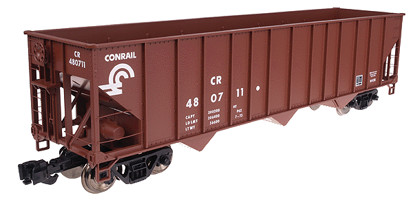 3-Bay 100-Ton Coal Hopper -- Conrail