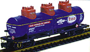 Triple-Dome Tank Car -- Esso
