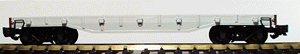 Stake Pocket Flatcar Without Load pkg(2) -- Undecorated