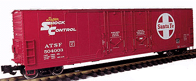 53' Evans Double Plug Door Boxcar -- Santa Fe