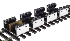 Stationary Operation Rollers -- O Gauge - Set of 4