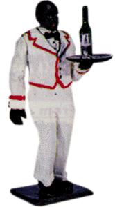 People Working -- Dining Car Waiter