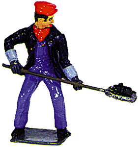 People Working -- Train Fireman