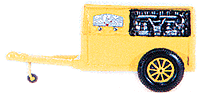 Compressor For Workman -- Trailer-mounted air compressor