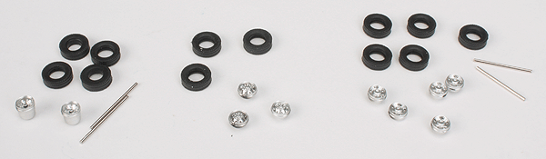Highway Wheel Set -- Satin Plated, Assorted Tires, Duallies & Spares