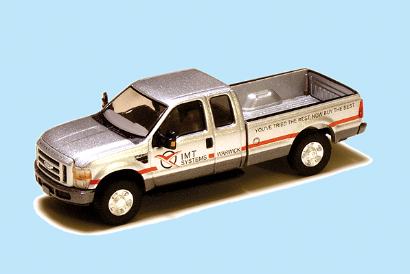 2008 Ford F-250 Super Duty 4X4 Pickup Truck w/Super Cab & Long Box -- IMTCO Service (silver, Dark Shadow Gray)
