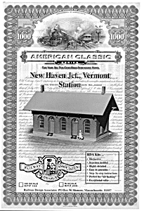 New Haven Jct. VT station