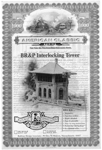 BR&P Interlocking Tower