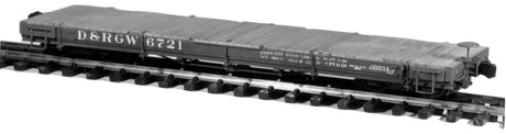 30' Idler Flatcar - Kit -- Denver & Rio Grande Western-2