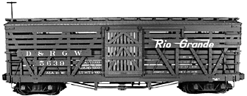30' Stock Car - Kit -- Denver & Rio Grande Western-1