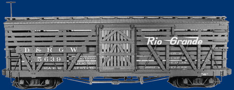 30' Stock Car - Kit -- Denver & Rio Grande Western-2