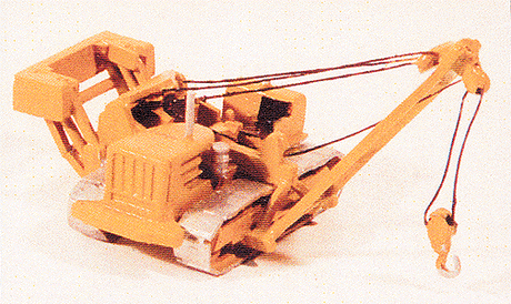 Railroad Wreck Crane - Kit -- Crawler with Side Boom