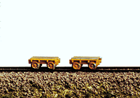 MOW Vehicles -- Fairmont Tie Cart pkg(2)