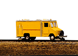 MOW Vehicles -- Box Van High Rail Inspection Vehicle