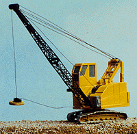 MOW Vehicles -- American High Cab Dragline Crane