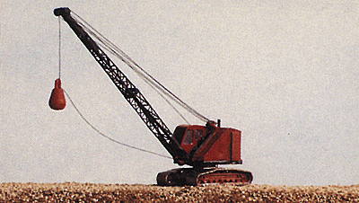 MOW Vehicles -- Bantam Dragline Crane