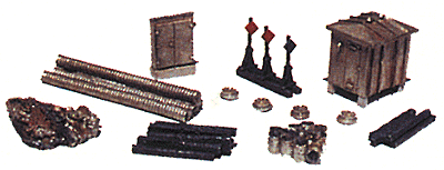 Railroad Yard Detail Set