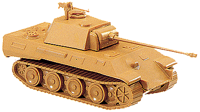 Mini-Tanks - Military - German Army WWII - Heavy Tanks -- Pz.Kpfw "Panther" V w/75mm Cannon