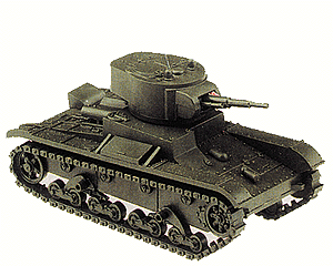 Mini-Tanks Military Soviet Union WWII Battle Tanks -- T-26 TU Commander's Vehicle Circa 1933