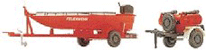 Emergency -- Fire Department Trailer Set