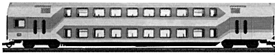 Set bi-level coaches