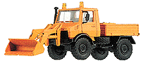 Maintenance/Utility -- Unimog w/Front End Loader (yellow)