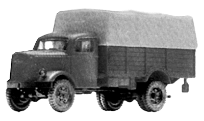 MB L5000 trk w/2 trailers