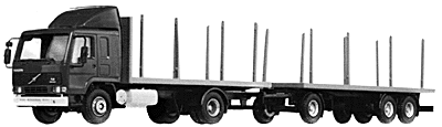 Volvo FL10 wd trans/trlr