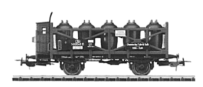 Acid container car