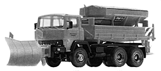 Magirus snowplow