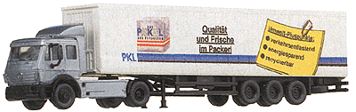 Scania trlr w/canvas curt